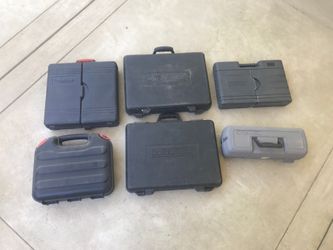 Empty tool boxes FREE FREE FREE