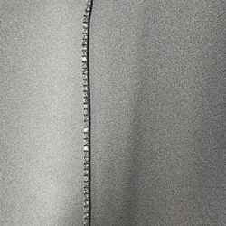 GLD TENNIS BRACELET COMES WITH BAG