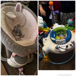 Baby Motion Swing & Activity Center Jumper $50