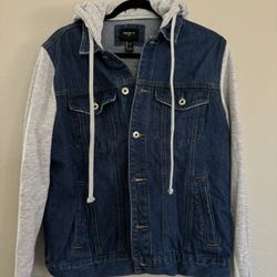 Hooded Jean Jacket 