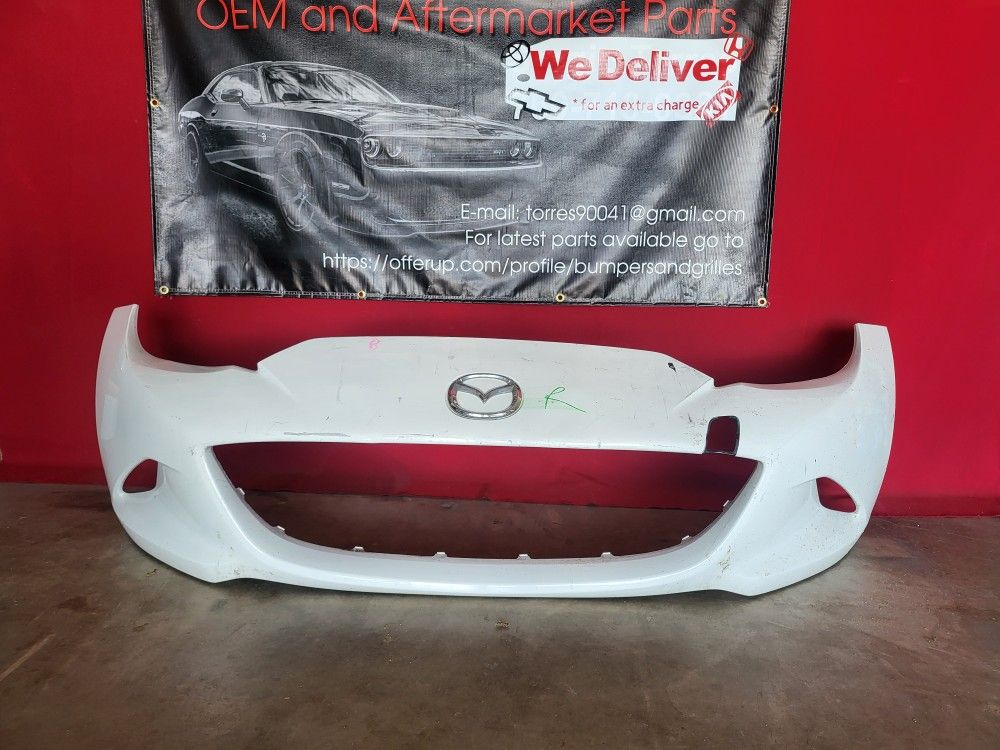 2016 - 2018 Mazda Miata Front Bumper Oem 