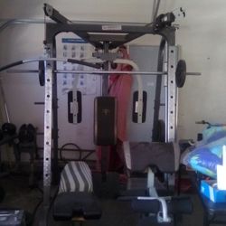 Weight Bench Set The Whole Thing For All The  Weight Set