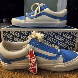 Vans Old Skool VLT LX 'Bonnie Blue Marshmallow' White