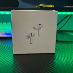 air pod pros gen 2s, brand new never opened 