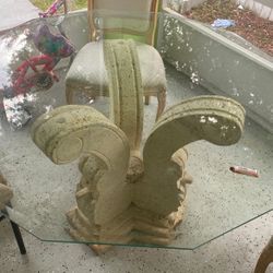 beautiful Glass table 