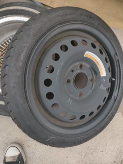 Spare tire / wheel from 2009 Nissan Sentra