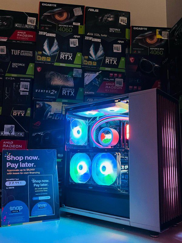 NEW AREA-51 Custom Built Gaming PC Full RGB Set, Intel Core i7 Processor/32GB RAM/1TB Warranty Included‼️NVIDIA 4060 GPU FINANCE AVAILABLE  