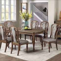 Dining Table With 6 Chairs 