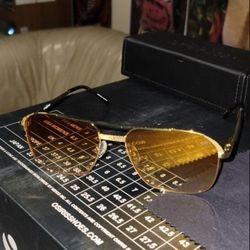 Gold Gods Song glasses