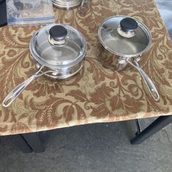 Stainless Steel 2 Quart Heavy Duty Pots  