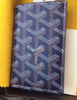 Goyard Saint Pierre Card Holder- Blue