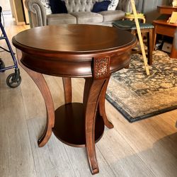 Solid Wood End Table