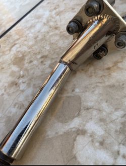 パーツ 70's Redline Double clump stem mint BMXmuseum.com For Sale / 70's Redline Double Clamp Stem OG