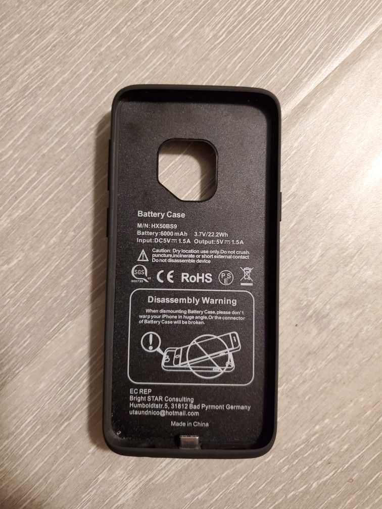 Samsung Galaxy S9 Battery Case