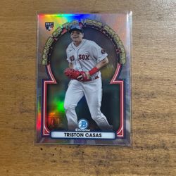 2023 BOWMAN TRISTON CASAS ROYF CARD