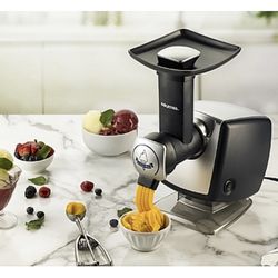 Gourmia - Healthy Frozen Dessert Maker, Makes Sorbet, Soft-Serve Sherbet & Frozen Cruits