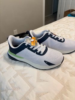 Avia Elastic Lace Sneakers White Navy