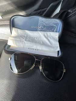 Gucci Unisex Aviator  Sunglasses
