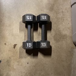 15lbs Dumbells