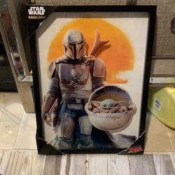 Mandalorian Pop Creation Rare  Frame 