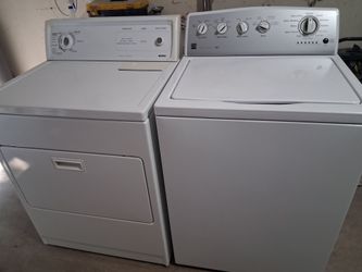 Kenmore Washer and Dryer Set, W/Warranty