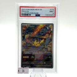 Pikachu #173 PSA 9