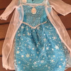 Halloween / Dress Up Disney Elsa Size 5 Size 6 Size 7