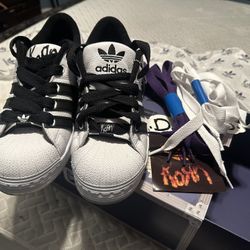 KORN X ADIDAS SHOES  10.4