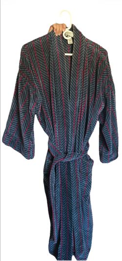 Vintage Men's Designer Robe de Chambre One Size
