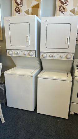 24” stackable washer and dryer set