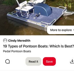 Kennedy Pontoon Paddle Boat