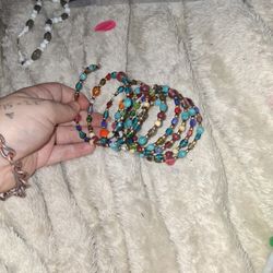 Beaded Spiral Bracelet