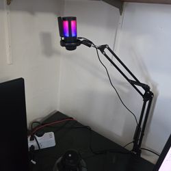 RGB Microphone with Stand 