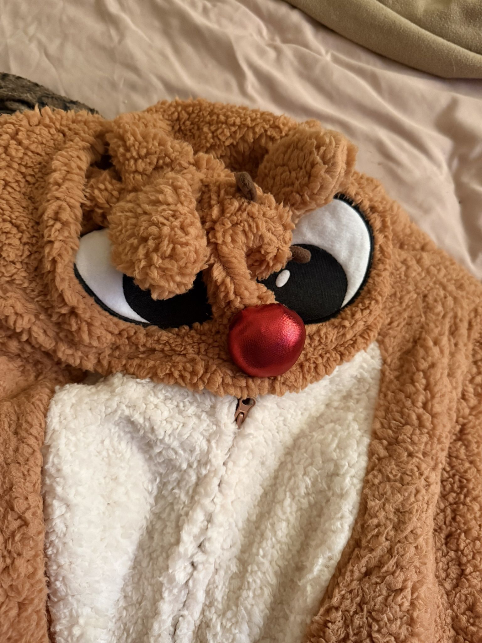 Rudolph Onesie Unisex Size M