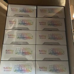 Pokemon Prismatic Evolutions ETB Case