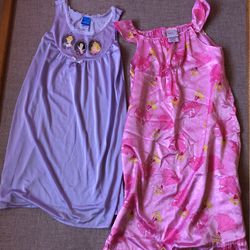 2 Disney princess nightgowns 