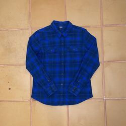 Patagonia Women's Long-Sleeved Organic Cotton Fjord Flannel Shirt Size Medium 