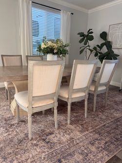 Upholstered Rubberwood Solid Wood Side Chair