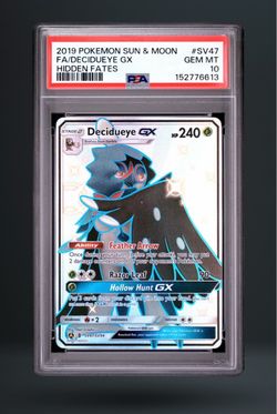 Decidueye GX Hidden Fates PSA 10 Gem Mint