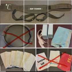 Fitness +Yoga Weightlifting  Stretching Exercise Bundle 