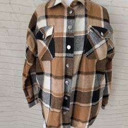 Plaid Women's Shirt Size M 