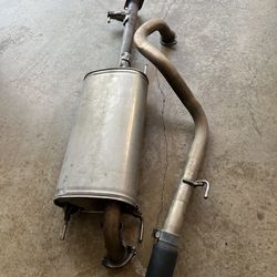 Stainless Steel Muffler Tailpipe Exhaust Kit fits: 2010-2023 Toyota 4Runner 4.0L OEM