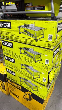 Ryobi 7inch wet tile saw
