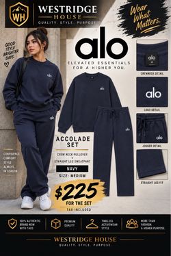 Alo Accolade Set Navy Medium