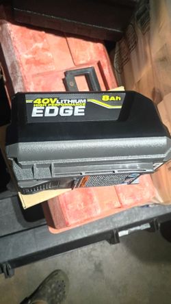 Ryobi 40volt Edge battery