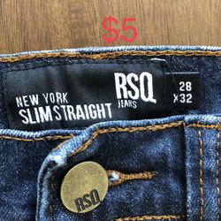 RSQ Jeans. Like new