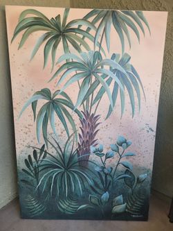Large Palm Tree Picture