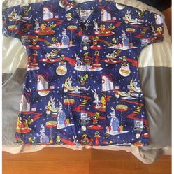 Scrub Shirt Mens Size Small