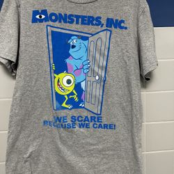 Monsters Inc T Shirt Men’s Medium 