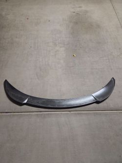 Tesla Carbon fiber spoiler!